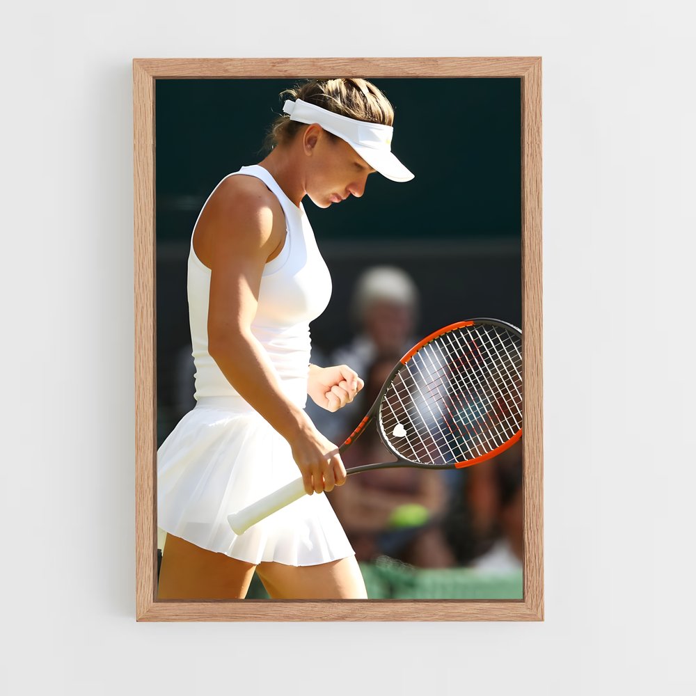 Poster Simona halep roumaine – affiche Tennis (vue 4)